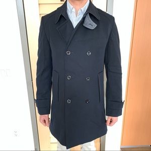 Hugo boss wool trench coat in sz 38R